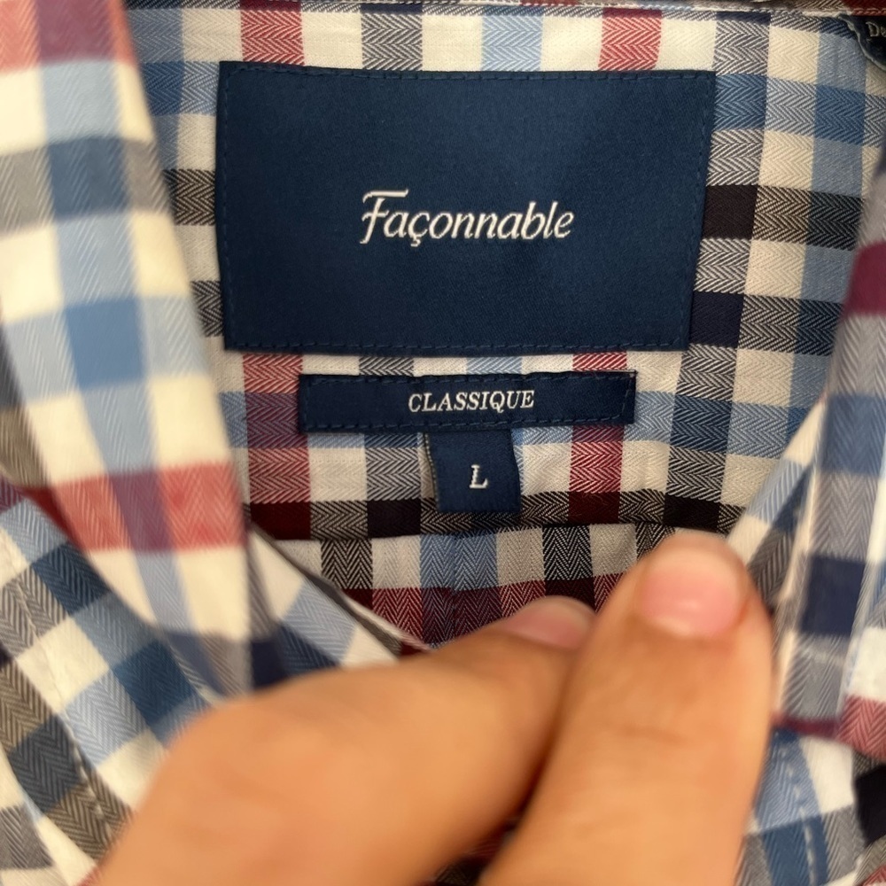 Faconnable - Classique Button Down Shirt - image 3